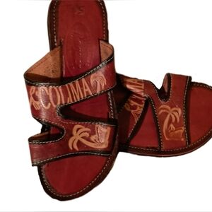 Raguer Mexican Leather‎ Sandals NWOT SKUW148